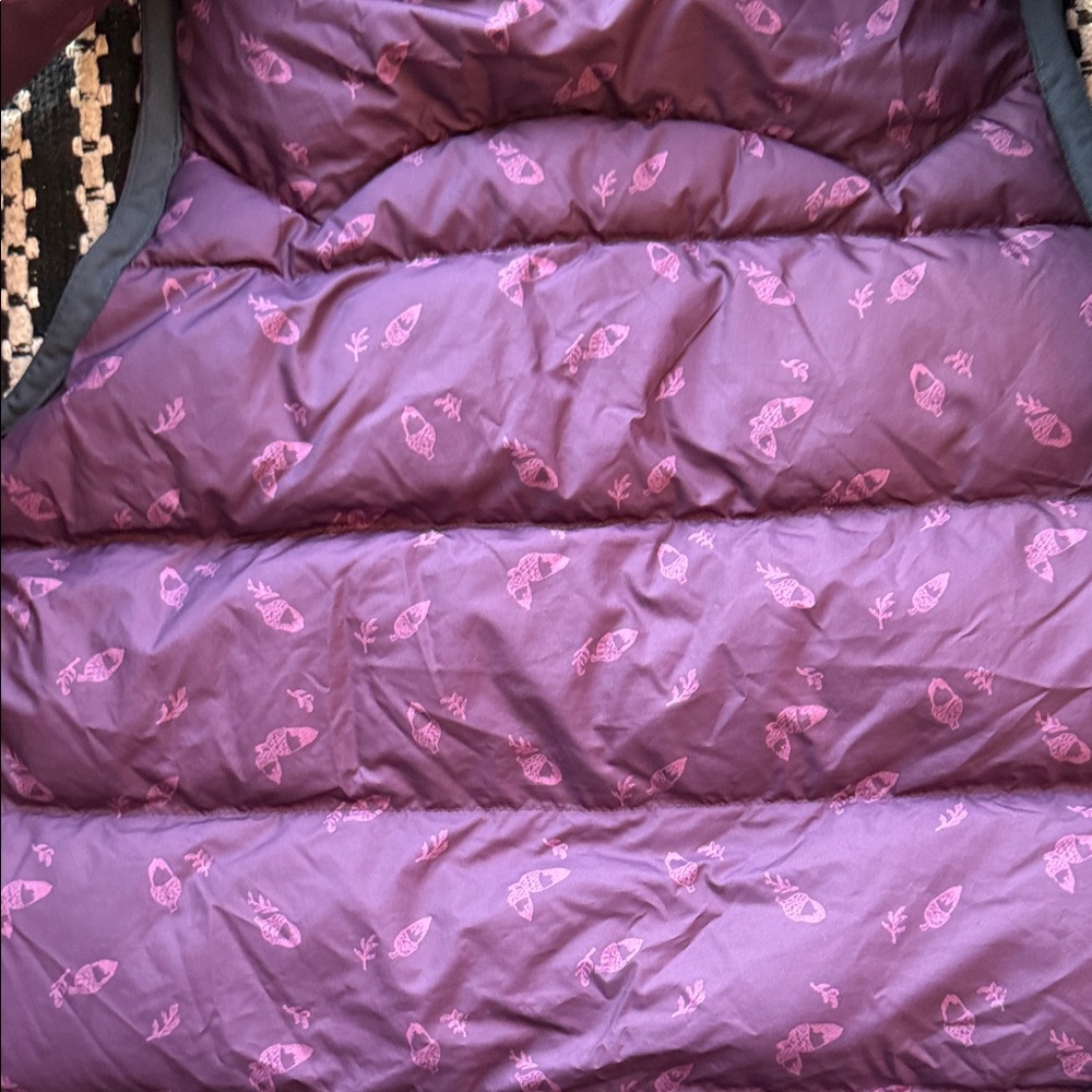 Patagonia Deep Purple down Quilted Vest XS women’s - Picture 4 of 7
